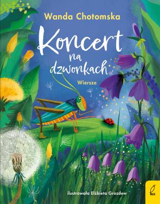 Koncert na dzwonkach. Autor: Wanda Chotomska. SmakLiter.pl Okładka książki Koncert na dzwonkach