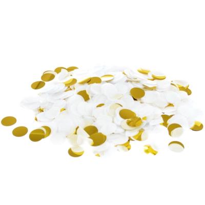 Konfetti złoto-białe. Wydawca: ARPEX. SmakLiter.pl Opakowanie Konfetti złoto-białe