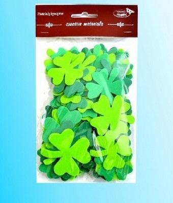 Opakowanie Koniczyny tonacja zielona 44szt