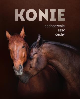 Konie. Pochodzenie, rasy, cechy. Autor: Patrycja Zarawska, Walkowicz Ewa. SmakLiter.pl Okładka książki Konie. Pochodzenie, rasy, cechy