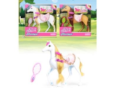 Opakowanie Konik do czesania dla lalki 30cm mix