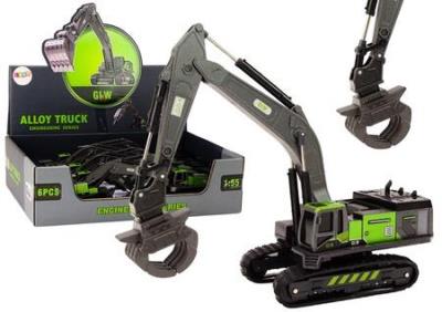 Opakowanie Koparka gąsienicowa 1:55 czarno-zielona