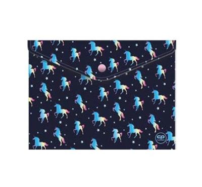 Opakowanie Koperta A4 na zatrzask Coolpack blue unicorn