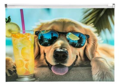 Koperta A4 PP z nadrukiem zip Chillout Dog. Wydawca: Centrum. SmakLiter.pl Opakowanie Koperta A4 PP z nadrukiem zip Chillout Dog