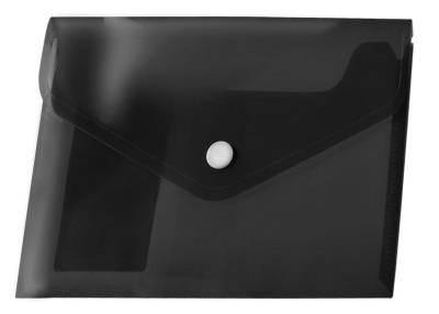 Koperta A5 PP na zatrzask czarna (12szt). Wydawca: TETIS. SmakLiter.pl Opakowanie Koperta A5 PP na zatrzask czarna (12szt)