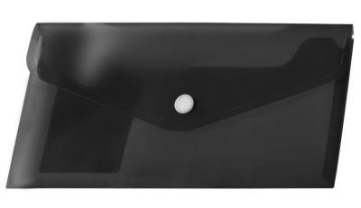 Koperta DL PP na zatrzask czarna (12szt). Wydawca: TETIS. SmakLiter.pl Opakowanie Koperta DL PP na zatrzask czarna (12szt)