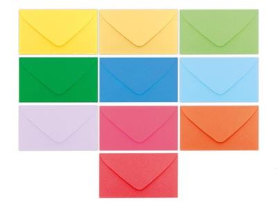 Opakowanie Koperta kolorowa mini (100szt)