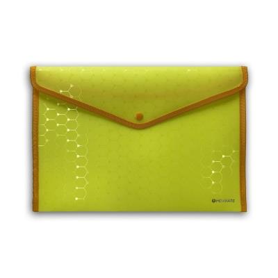 Opakowanie Koperta na zatrzask A4 LUX żółta