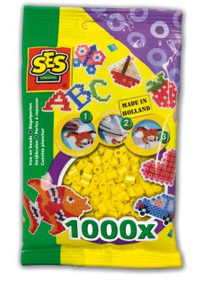 Opakowanie Koraliki do prasowanek żółte 1000 szt.