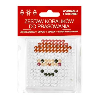Opakowanie Koraliki do prasowania - Mikołaj