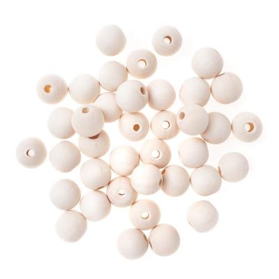 Opakowanie Koraliki drewniane kulki 16mm