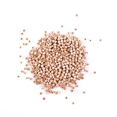 Opakowanie Koraliki drewniane kulki 6mm