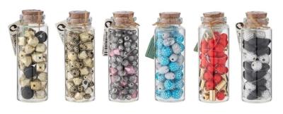 Opakowanie Koraliki w szklanej butelce 20g mix