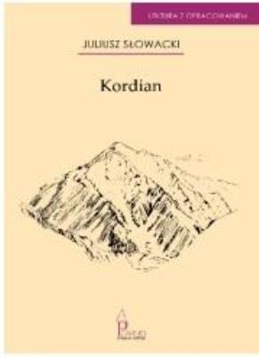 Kordian. Autor: Juliusz Słowacki. SmakLiter.pl Okładka książki Kordian