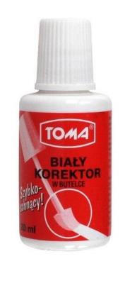 Korektor w płynie 20ml pędzel TOMA. Wydawca: TOMA. SmakLiter.pl Opakowanie Korektor w płynie 20ml pędzel TOMA