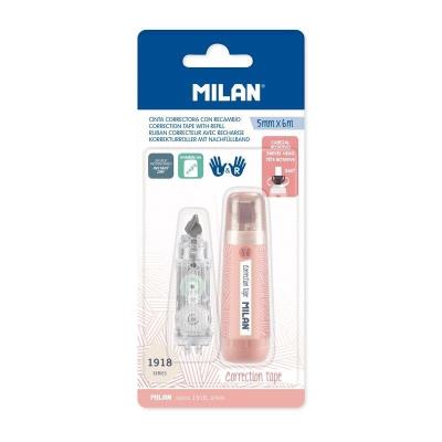 Opakowanie Korektor w taśmie 1918 niebieski + zapas MILAN