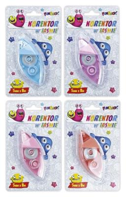 Opakowanie Korektor w taśmie 5mmx8m mix