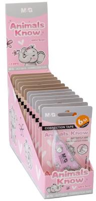 Opakowanie Korektor w taśmie Animal Planet MG display 10 szt.