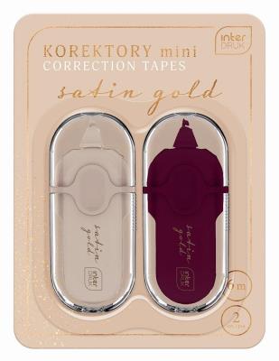 Opakowanie Korektor w taśmie mini 2 sztuki Satin Gold