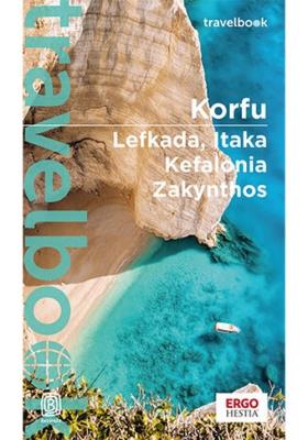 Okładka książki Korfu. Lefkada, Itaka, Kefalonia, Zakynthos. Travelbook wyd. 2023