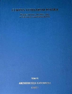Okładka książki Korpus witraży T.6 Archidiecezja Katowicka cz.1