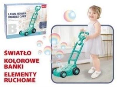 Opakowanie Kosiarka na bańki niebieska