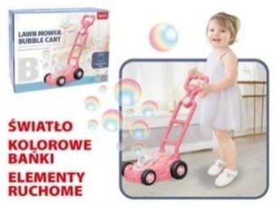 Opakowanie Kosiarka na bańki różowa