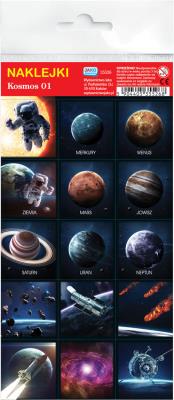 Opakowanie Kosmos 01 Naklejki 4 sztuki