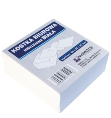 Opakowanie Kostka biała 85x85mm 3,5cm