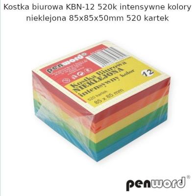 Opakowanie Kostka biurowa mix 85x85x50mm 520K