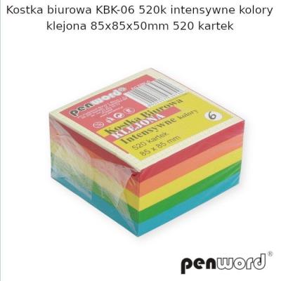 Opakowanie Kostka biurowa mix 85x85x50mm 520K