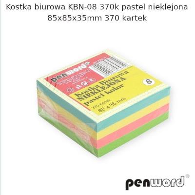 Opakowanie Kostka biurowa pastel 85x85x35mm 370K
