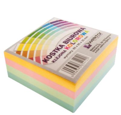 Opakowanie Kostka klejona kolor 85x85mm 3.5cm