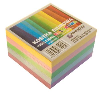 Opakowanie Kostka kolor 85x85mm 5cm