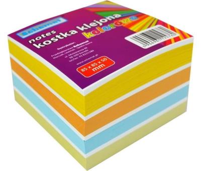 Opakowanie Kostka kolorowa 85x85x50mm klejona