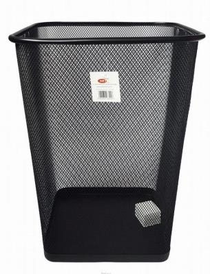 Opakowanie Kosz kwadratowy duży czarny