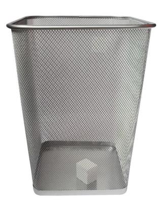 Kosz kwadratowy duży srebrny. Wydawca: NET. SmakLiter.pl Opakowanie Kosz kwadratowy duży srebrny