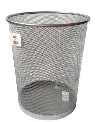 Kosz okrągły duży srebrny. Wydawca: NET. SmakLiter.pl Opakowanie Kosz okrągły duży srebrny