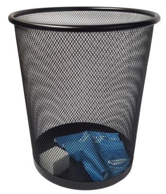 Opakowanie Kosz okrągły mały L3515a czarny