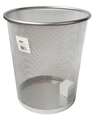 Kosz okrągły mały srebrny. Wydawca: NET. SmakLiter.pl Opakowanie Kosz okrągły mały srebrny