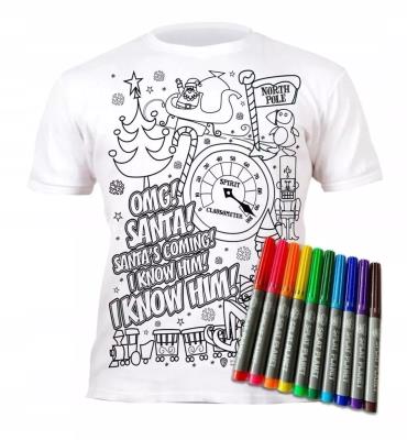 Opakowanie Koszulka do wielokrotnego kolorowania Elfy 5-6