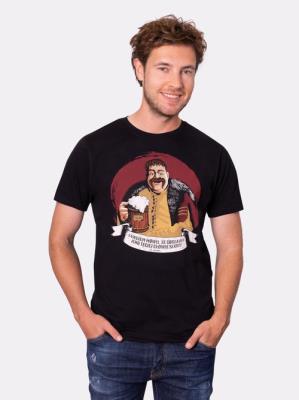 Opakowanie Koszulka męska Zagłoba czarna XL