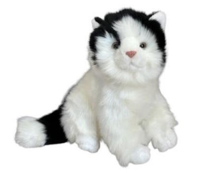 Opakowanie Kot biało czarny 23cm