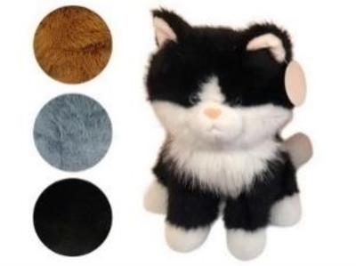 Opakowanie Kot pluszowy siedzący 25cm mix