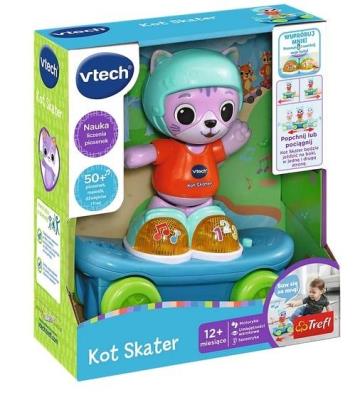 Kot Skater VTECH. Wydawca: Vtech. SmakLiter.pl Opakowanie Kot Skater VTECH
