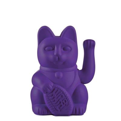 Opakowanie Kot szczęścia fioletowy 15cm