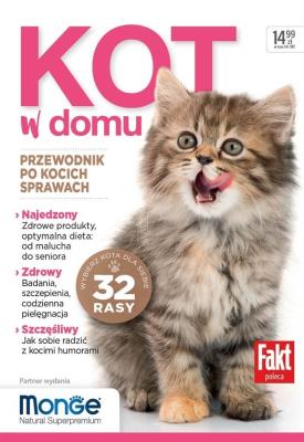 Kot w domu. Autor:   Praca zbiorowa. SmakLiter.pl Okładka książki Kot w domu