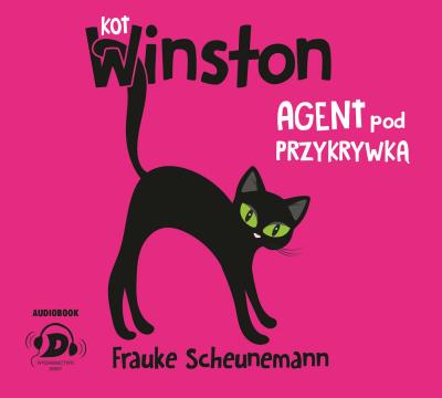 Kot Winston Agent pod przykrywką CD MP3 audiobook. Autor: Scheunemann Frauke. SmakLiter.pl Okładka książki Kot Winston Agent pod przykrywką CD MP3 audiobook
