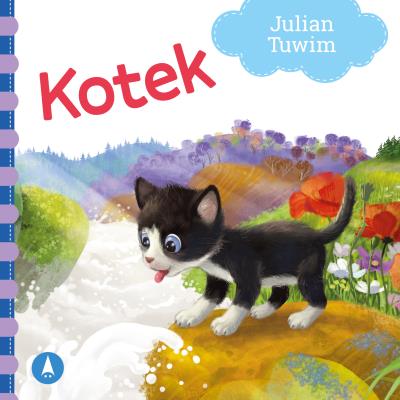 Kotek. Autor: Julian Tuwim, Kazimierz Wasilewski. SmakLiter.pl Okładka książki Kotek