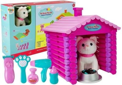 Opakowanie Kotek na baterie + domek + akcesoria